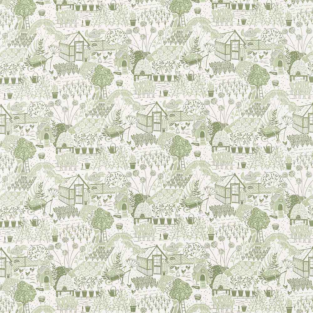 The Allotment Fennel Fabric