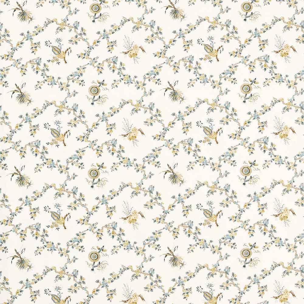 Trelliage Chamomile & Chalk Fabric