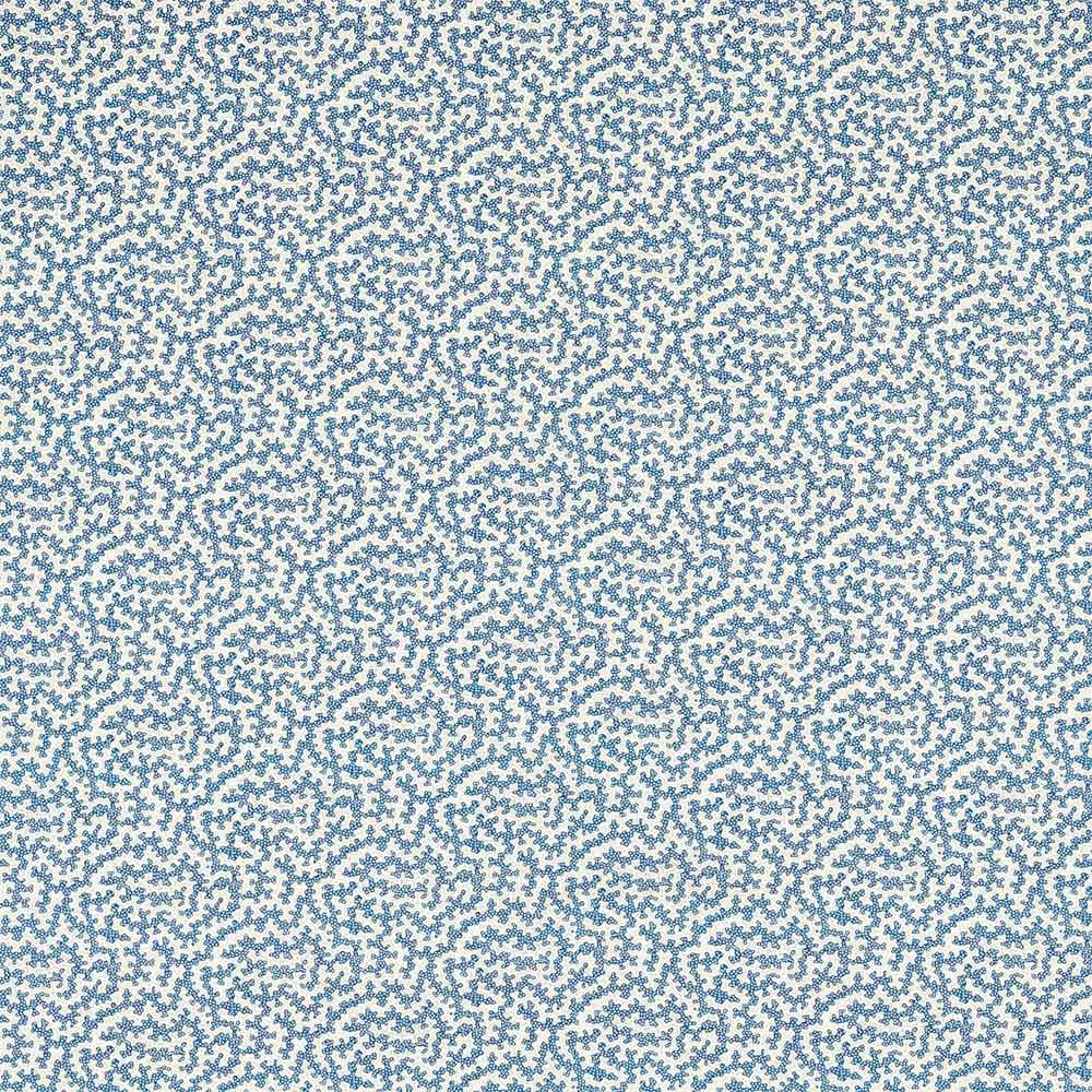 Truffle Indigo Fabric