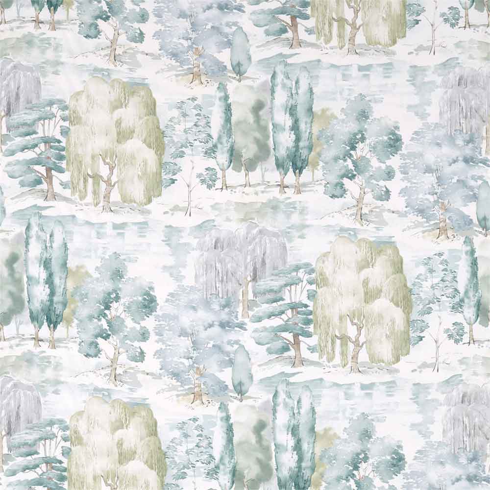 Waterperry Mint Fabric