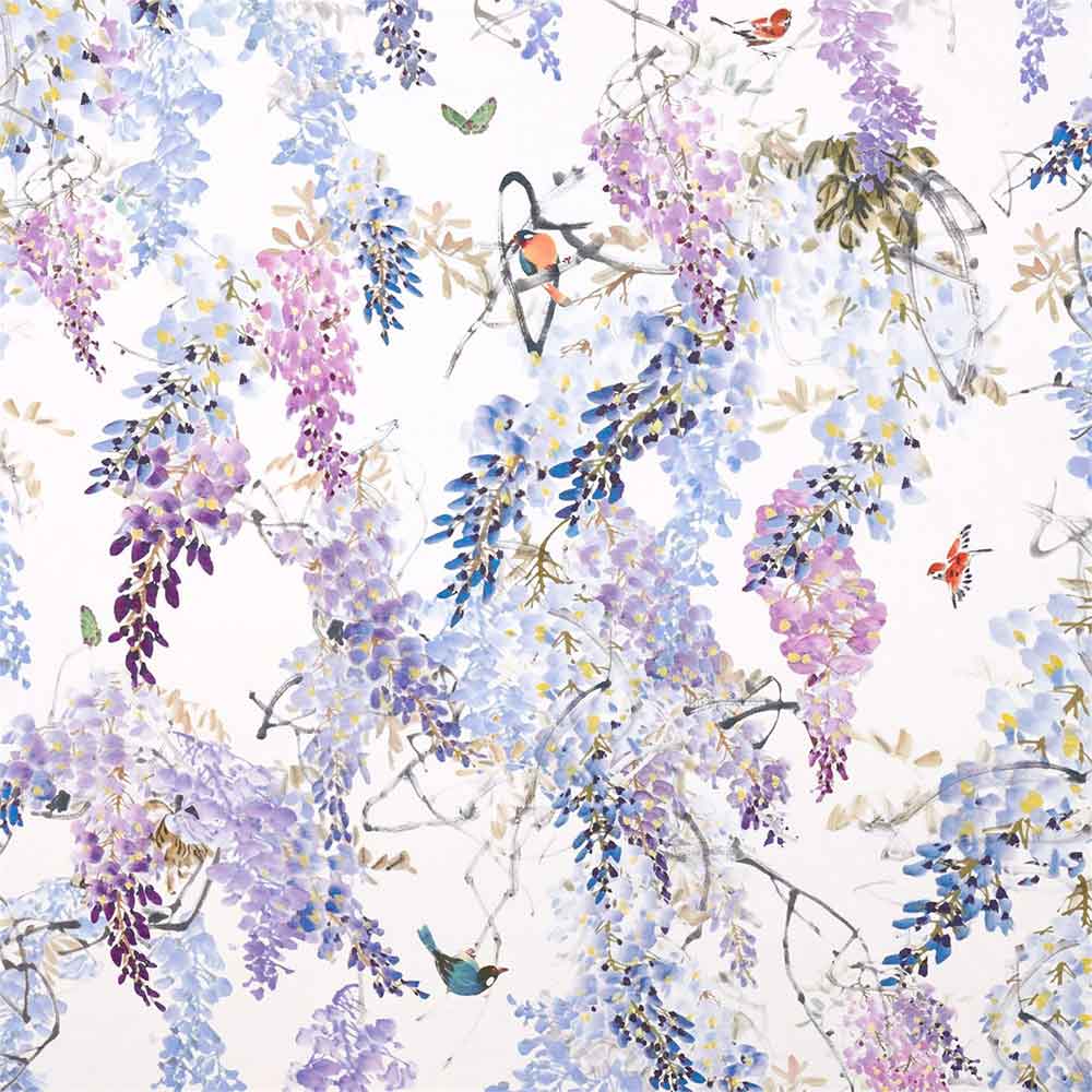 Wisteria Falls Amethyst Fabric