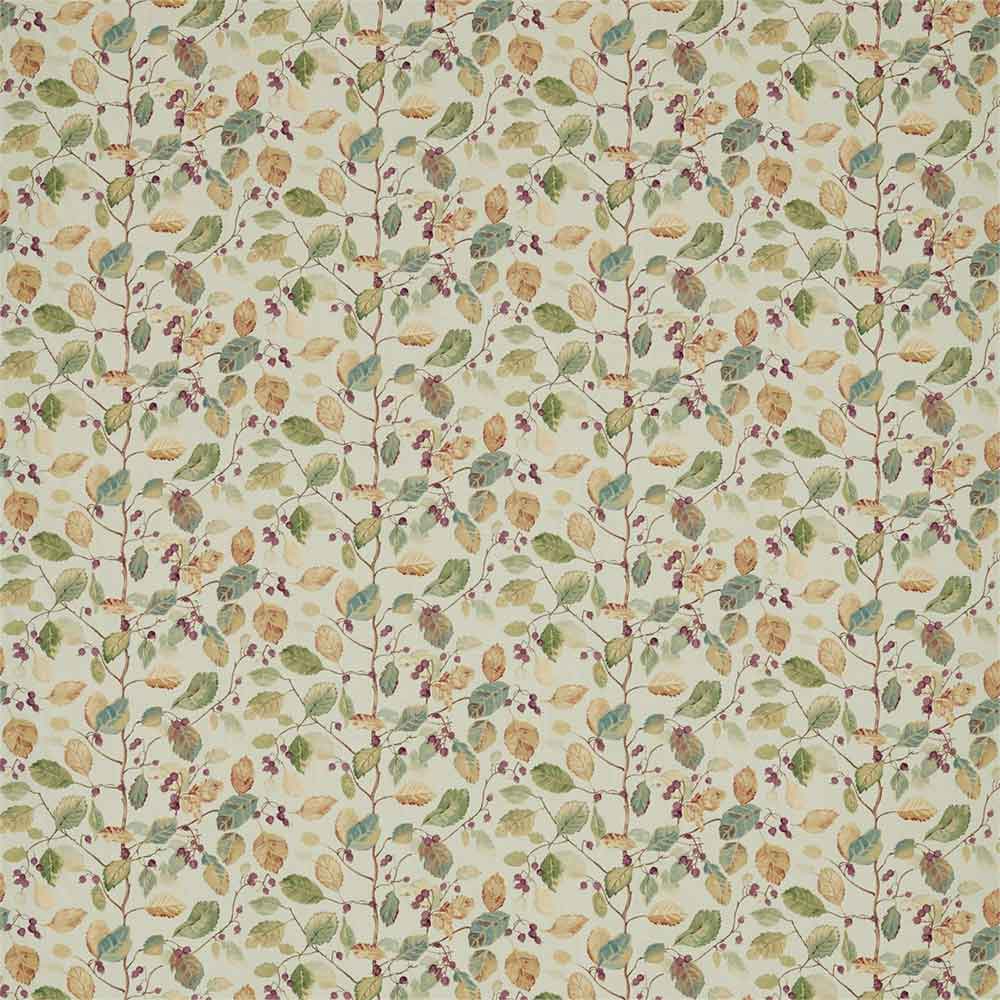 Woodland Berries Bayleaf & Fig Fabric