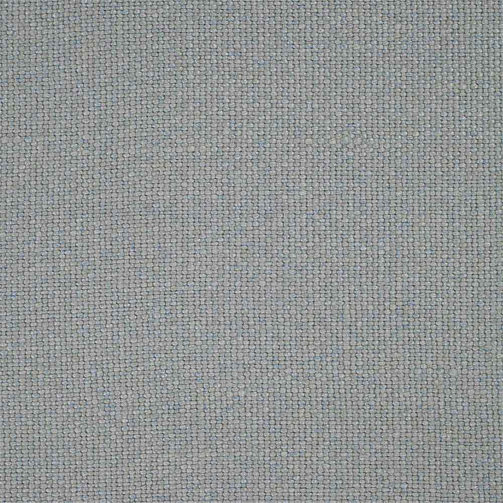 Woodland Plain Grey  & Blue Fabric