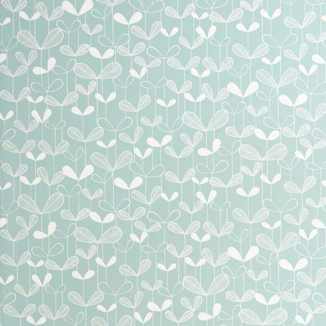 MissPrint Saplings Wallpaper | Pale Aqua | MISP1257