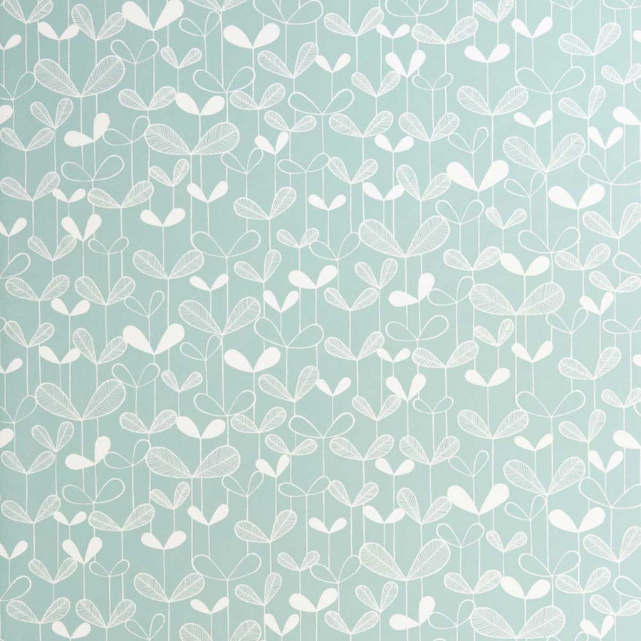 MissPrint Saplings Wallpaper | Pale Aqua | MISP1257