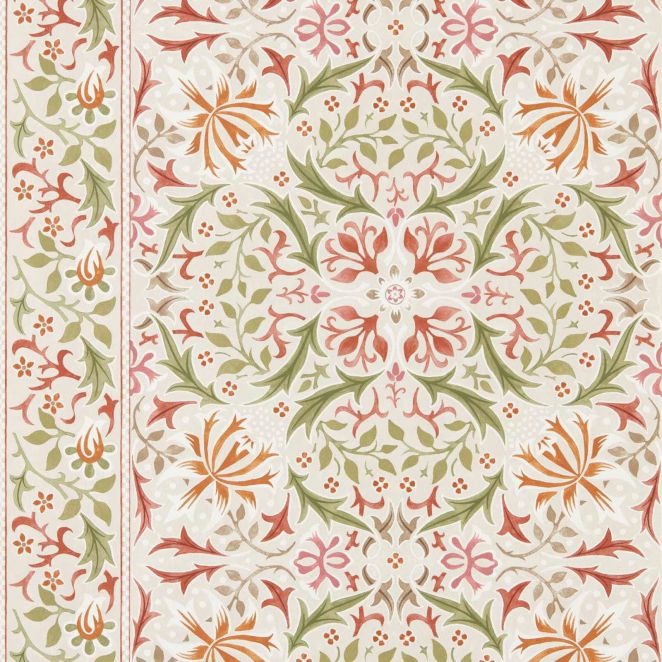 Walthamstow Rose & Nettle Wallpaper