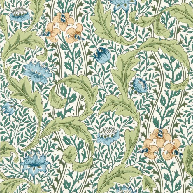 Wild Tulip & Vine Nettle & Woad Wallpaper