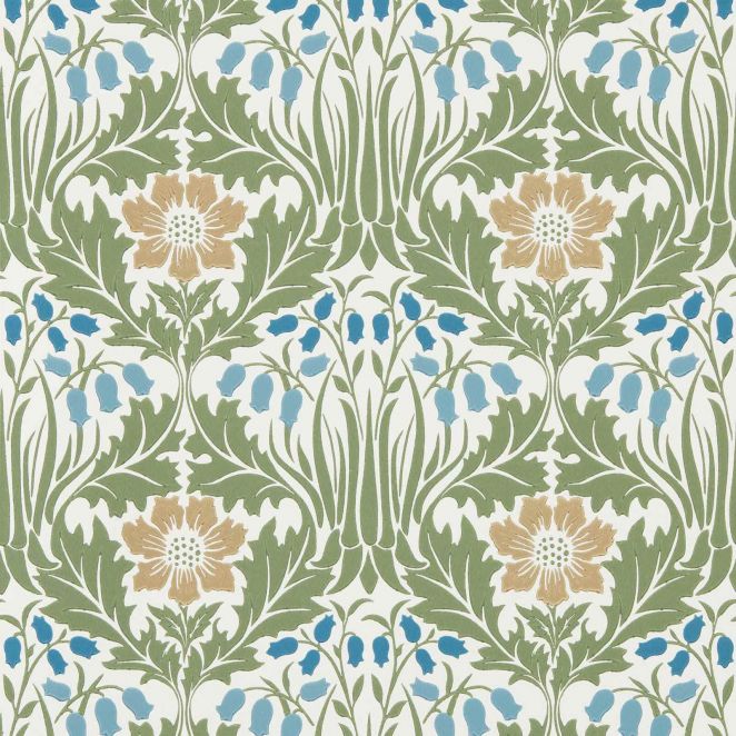Woodbell & Anemone Woad & Nettle Wallpaper