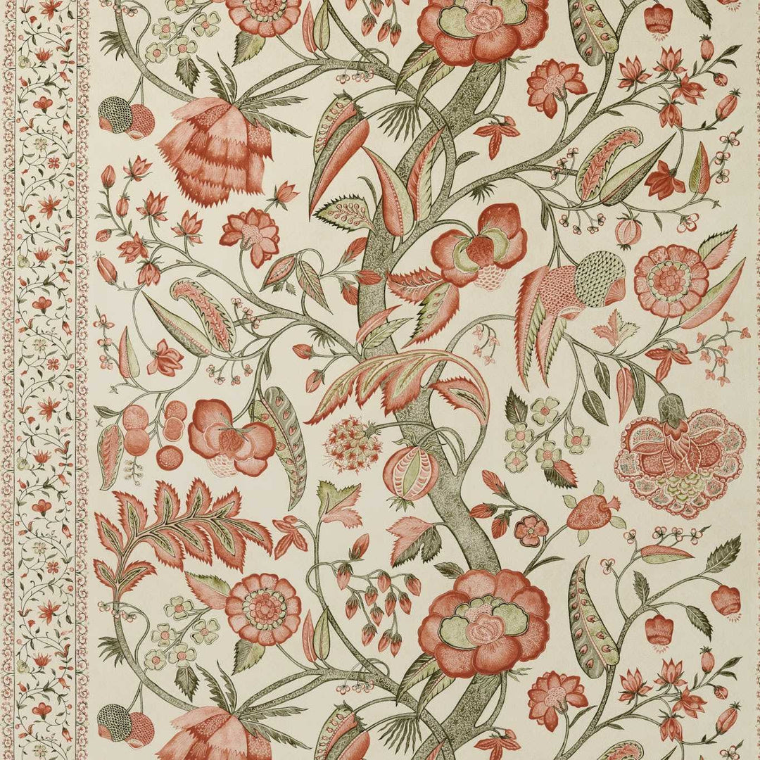 Artisan Palampore Russet Wallpaper