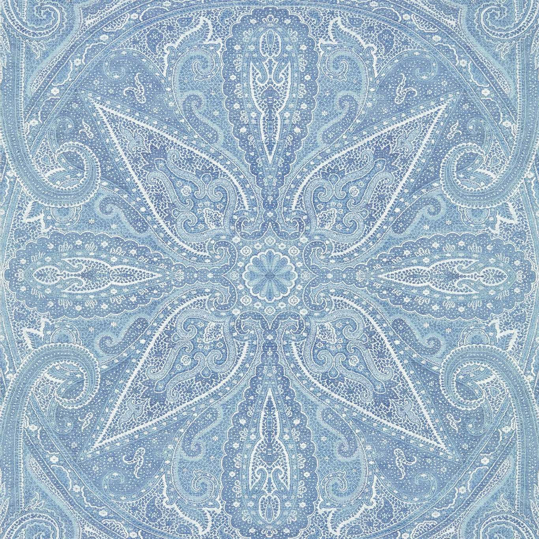 Grand Paisley Indigo Wallpaper