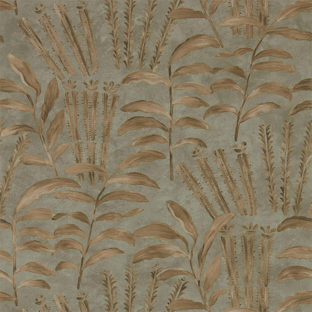 Highclere Olivine Wallpaper