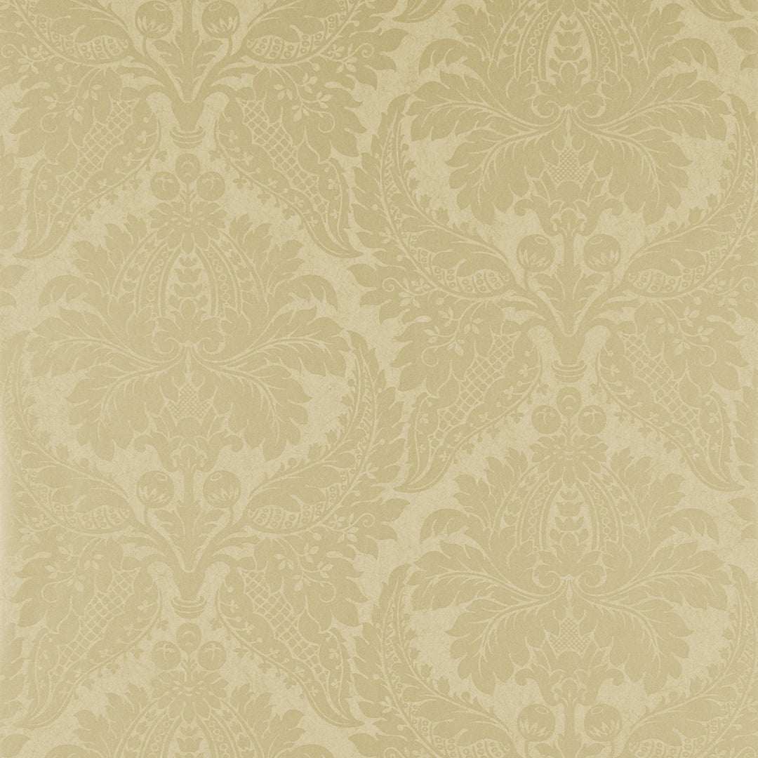 Malmaison Damask Champagne Wallpaper