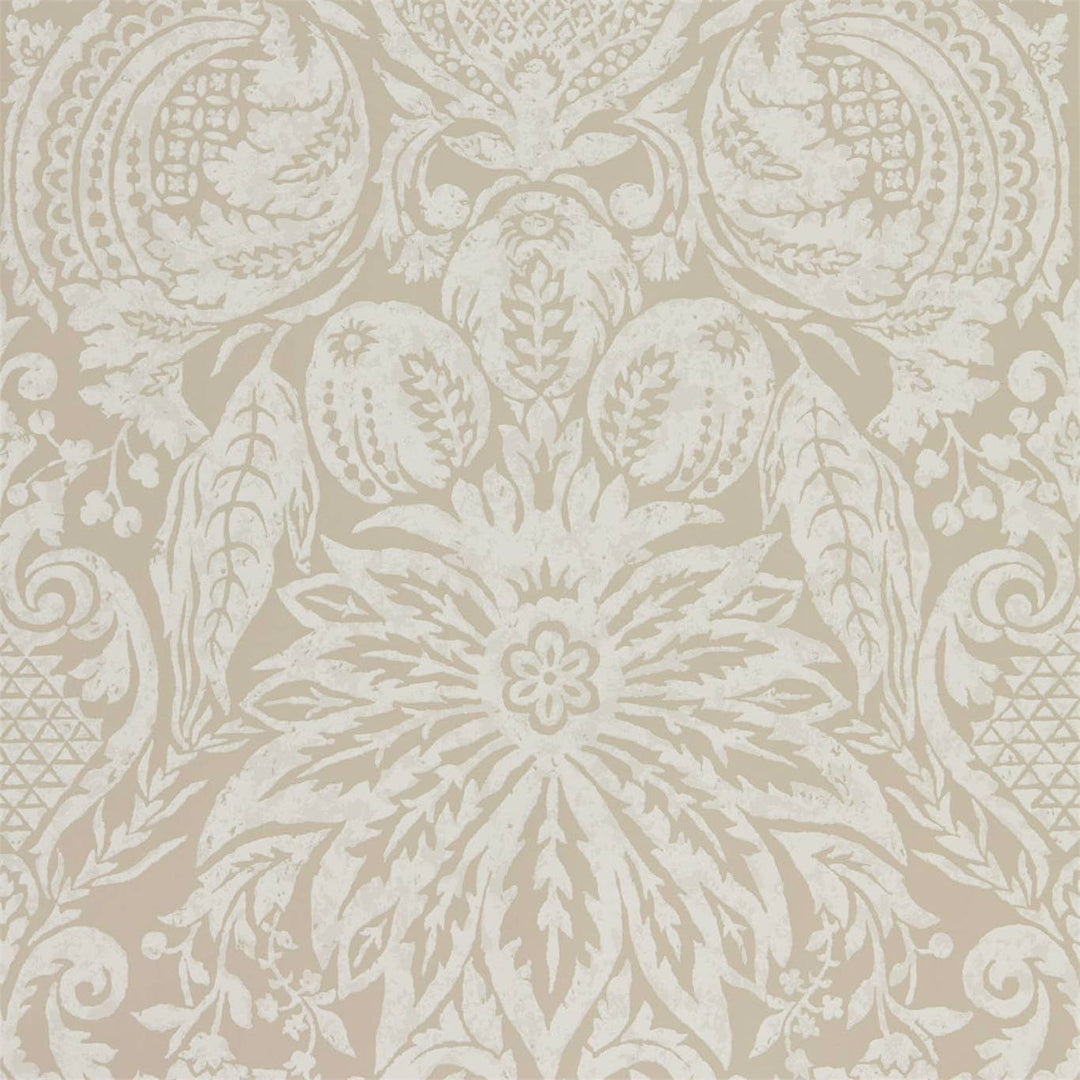 Mitford Damask Stone Wallpaper