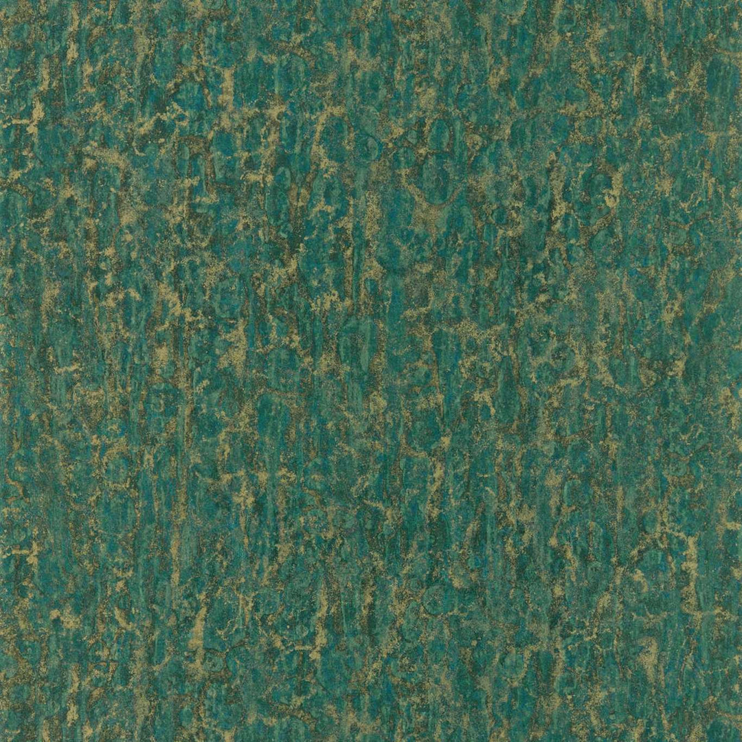 Moresque Glaze Huntsmans green Wallpaper
