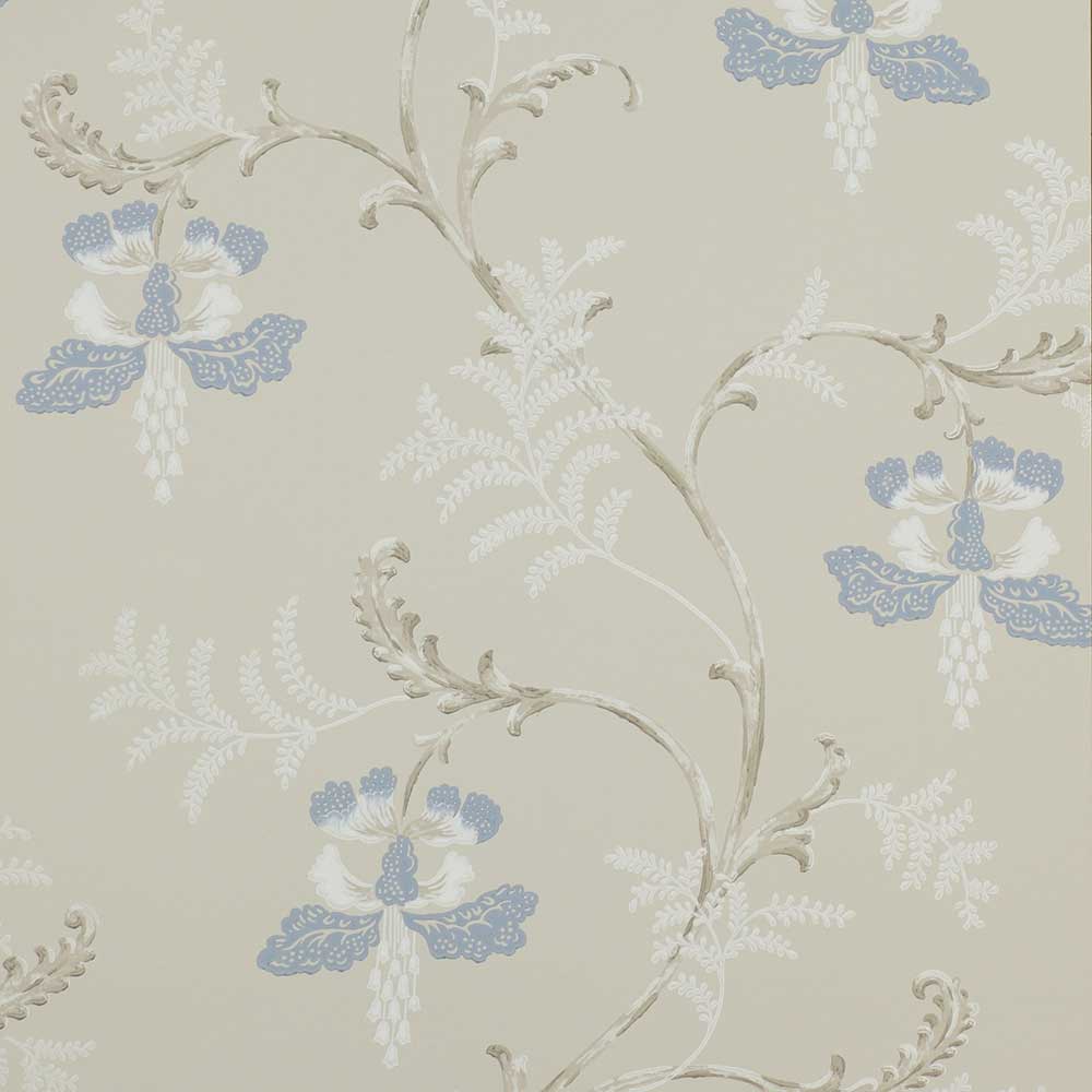 Colefax & Fowler Bellflower Wallpaper | Blue | 7127/05