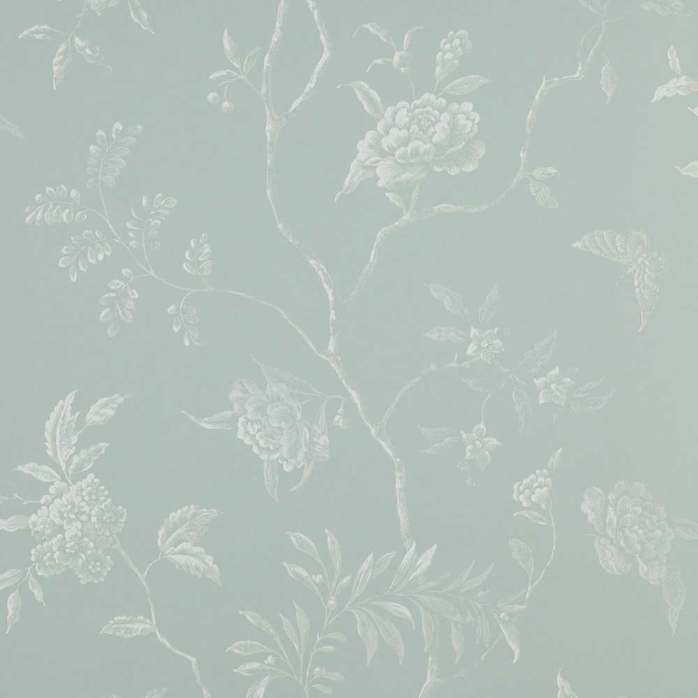 Colefax & Fowler Delancey Wallpaper | Aqua | 7128/01