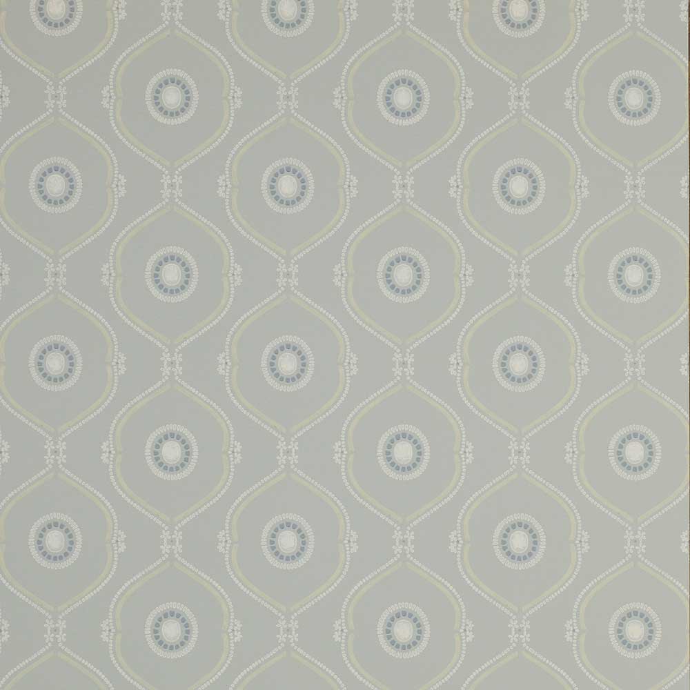 Colefax & Fowler Heywood Wallpaper | Aqua | 7130/01