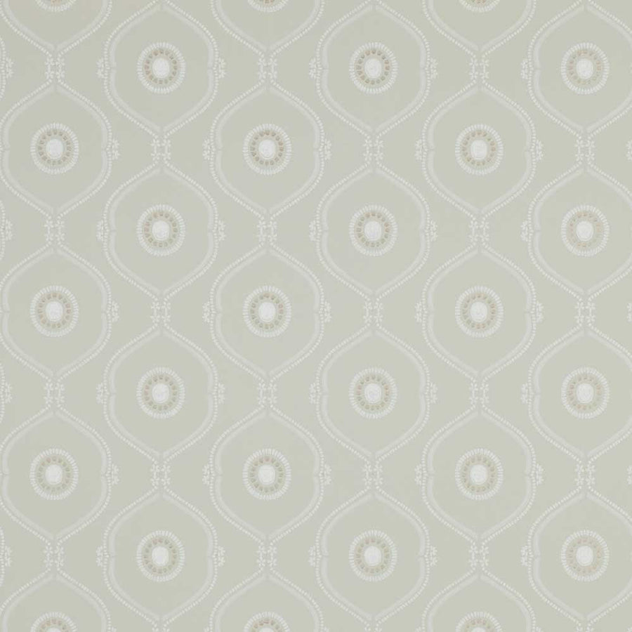 Colefax & Fowler Heywood Wallpaper | Silver | 7130/03