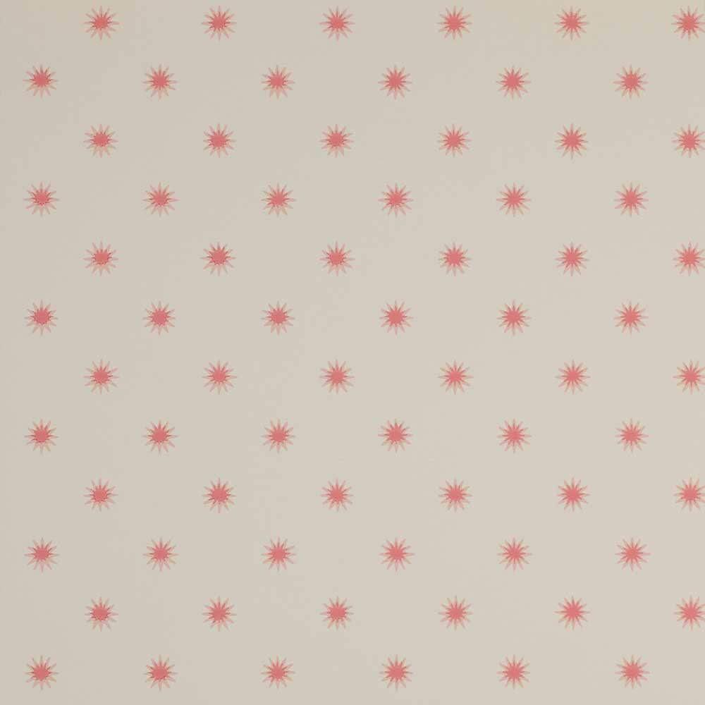 Colefax & Fowler Larissa Wallpaper | Red & Cream | 7131/06