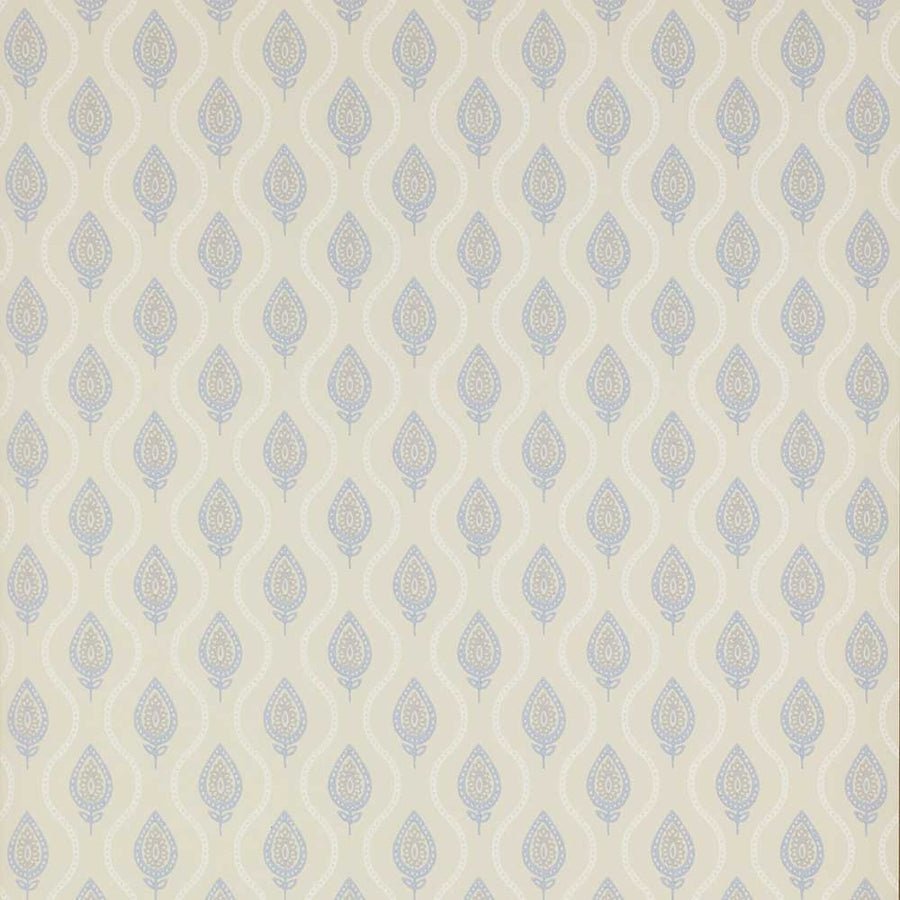 Colefax & Fowler Verity Wallpaper | Blue & Cream | 7138/07