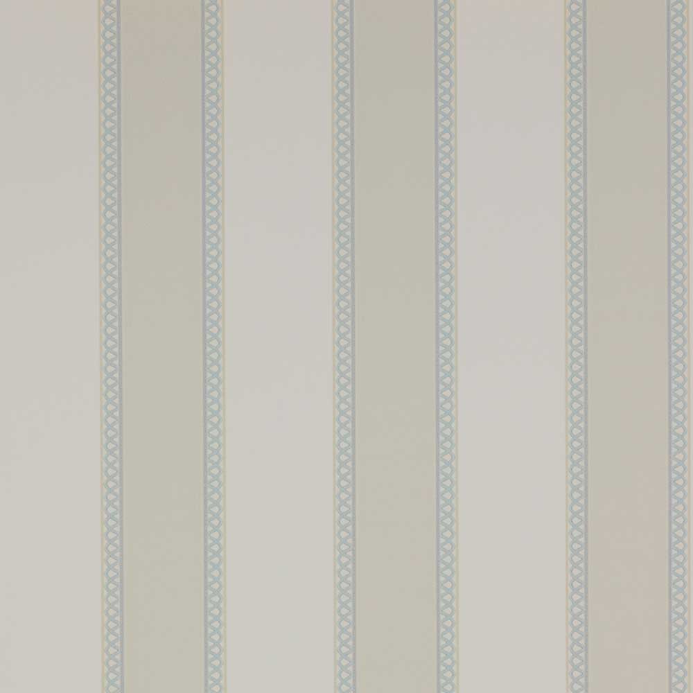 Colefax & Fowler Chartworth Stripe Wallpaper | Blue | 7139/05