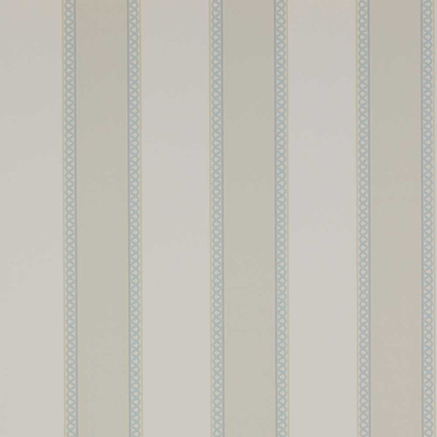 Colefax & Fowler Chartworth Stripe Wallpaper | Blue | 7139/05