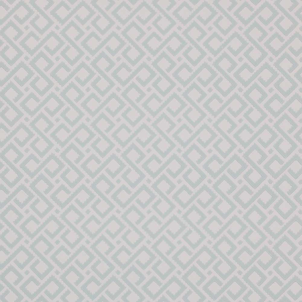 Colefax & Fowler Mazely Wallpaper | Aqua | 7178/04