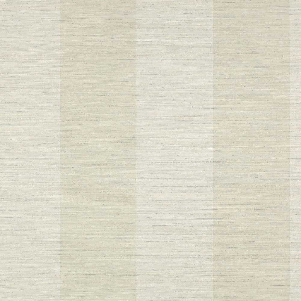 Colefax & Fowler Sandrine Stripe Wallpaper | Silver | 7184/05