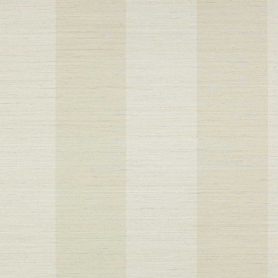 Colefax & Fowler Sandrine Stripe Wallpaper | Silver | 7184/05