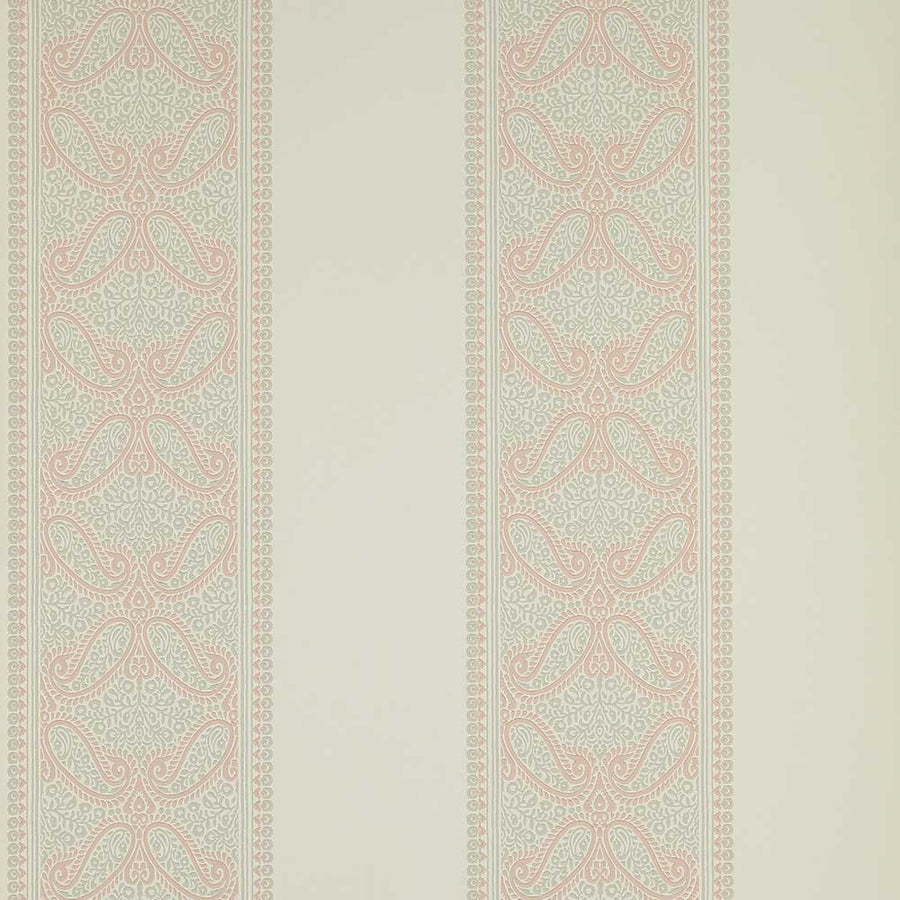 Colefax & Fowler Verney Stripe Wallpaper | Pink | 7186/03