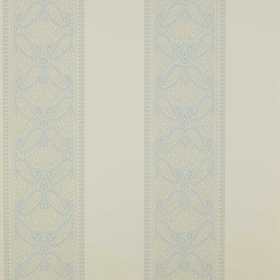 Colefax & Fowler Verney Stripe Wallpaper | Old Blue | 7186/04