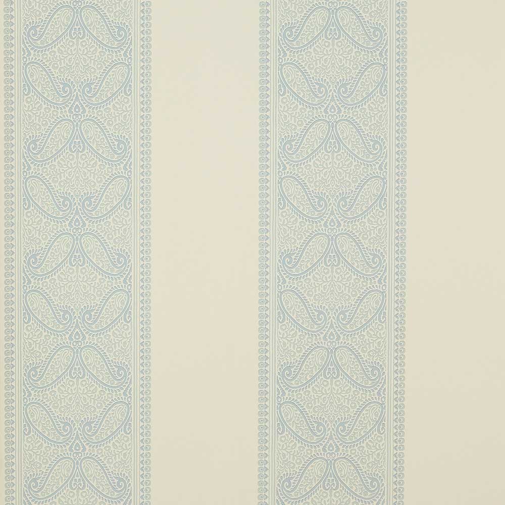 Colefax & Fowler Verney Stripe Wallpaper | Blue | 7186/05