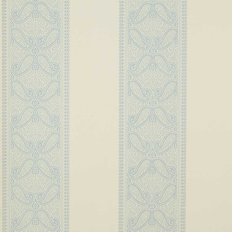 Colefax & Fowler Verney Stripe Wallpaper | Blue | 7186/05