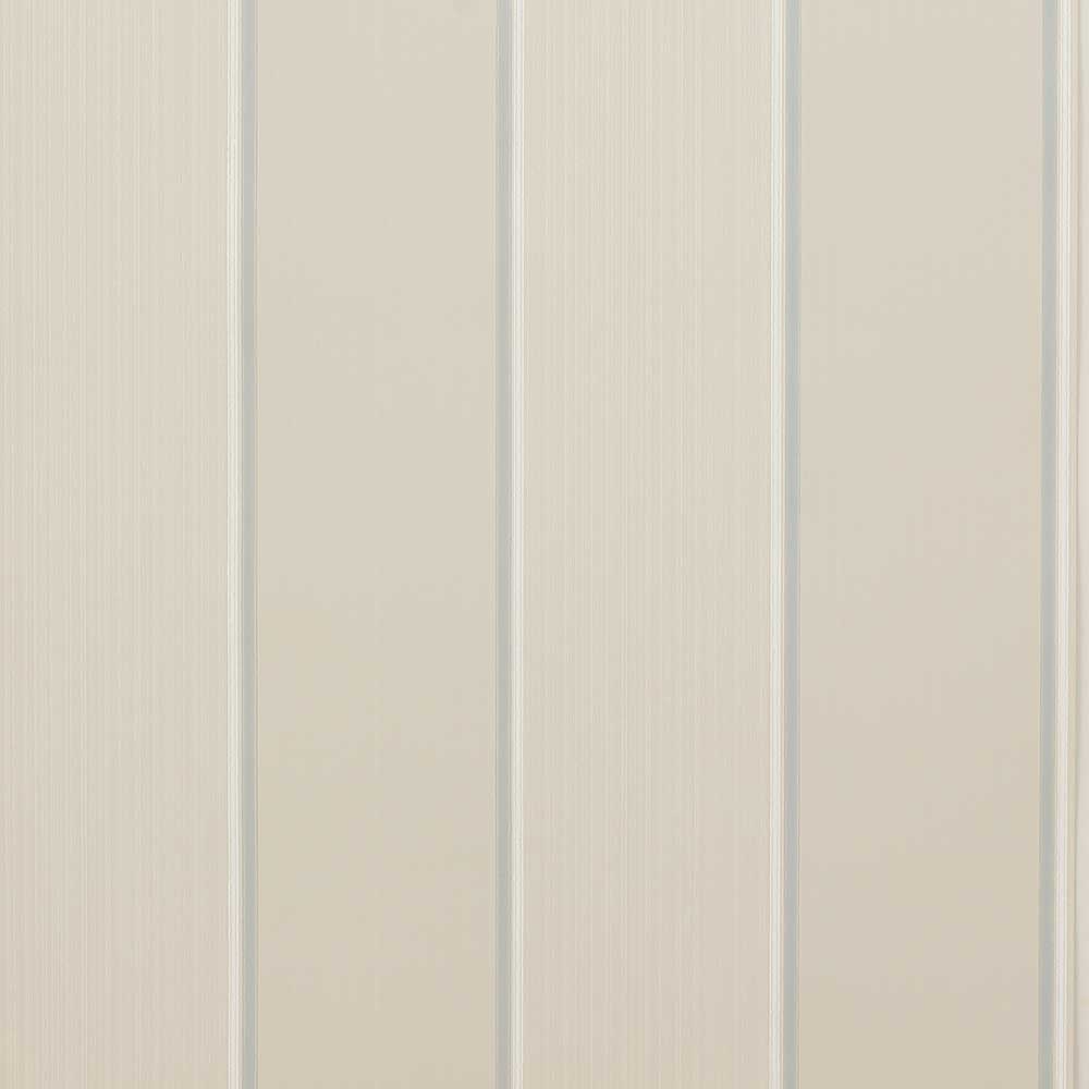 Colefax & Fowler Mallory Stripe Wallpaper | Silver | 7188/03