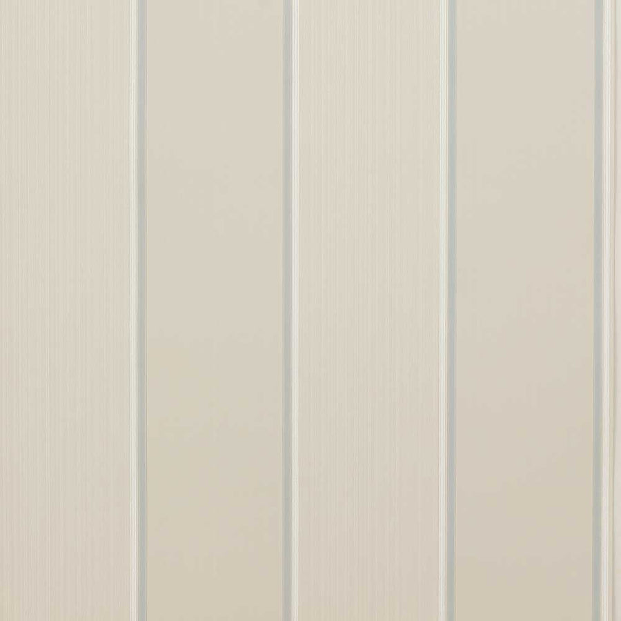 Colefax & Fowler Mallory Stripe Wallpaper | Silver | 7188/03