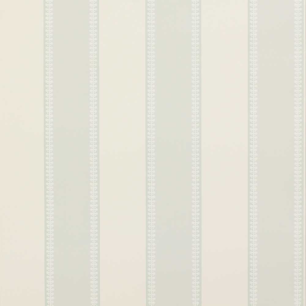 Colefax & Fowler Hume Stripe Wallpaper | Aqua | 7189/01