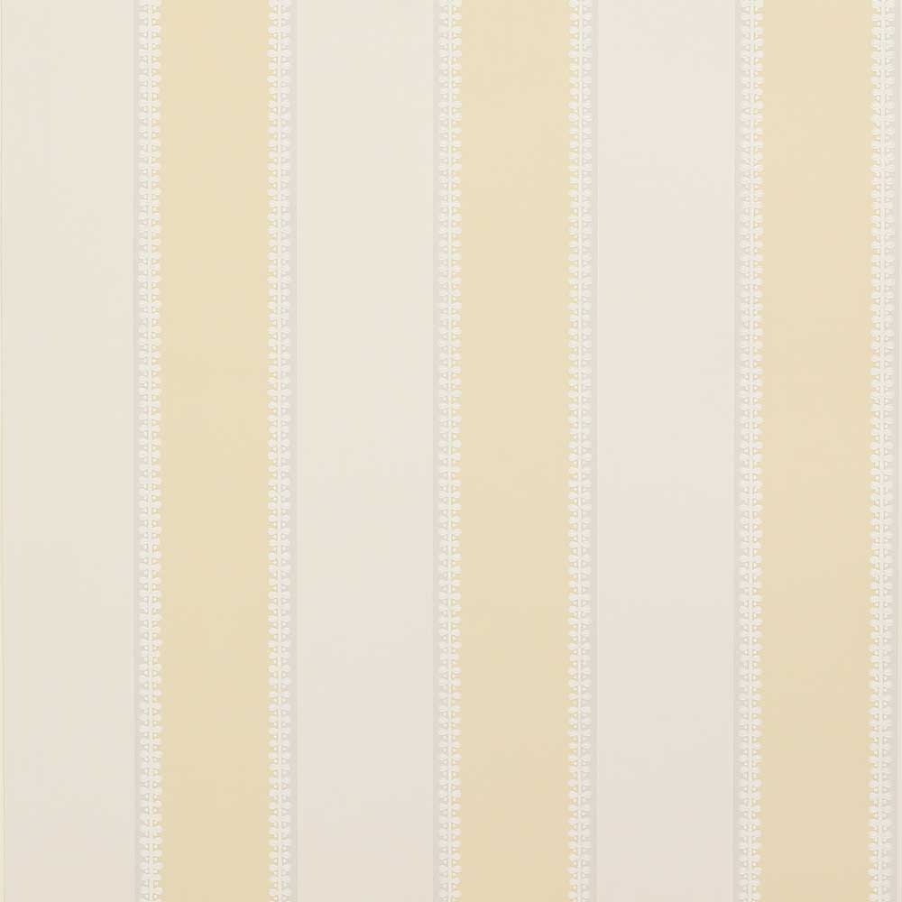 Colefax & Fowler Hume Stripe Wallpaper | Yellow | 7189/03