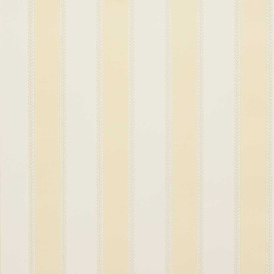 Colefax & Fowler Graycott Stripe Wallpaper | Yellow | 7190/03