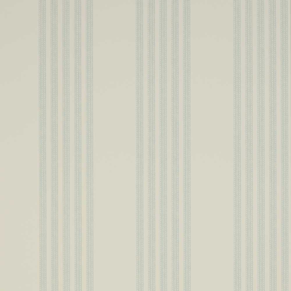 Colefax & Fowler Jude Stripe Wallpaper | Aqua | 7191/02