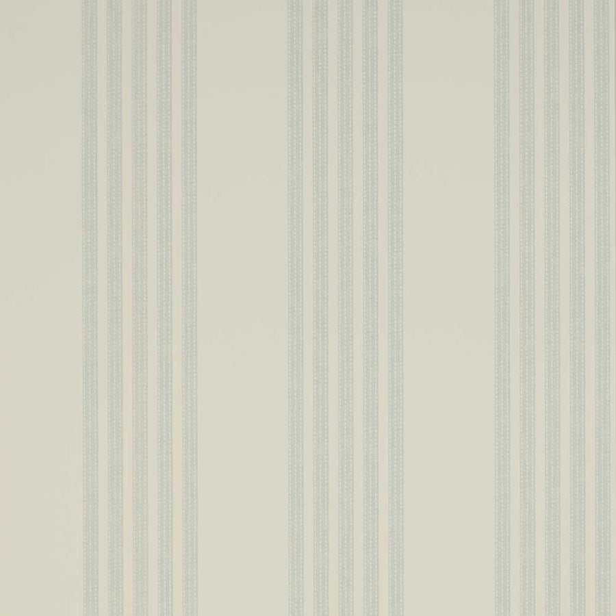 Colefax & Fowler Jude Stripe Wallpaper | Aqua | 7191/02