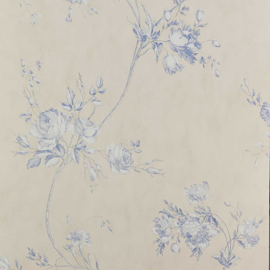 Colefax & Fowler Darcy Wallpaper | Blue | 7957/08
