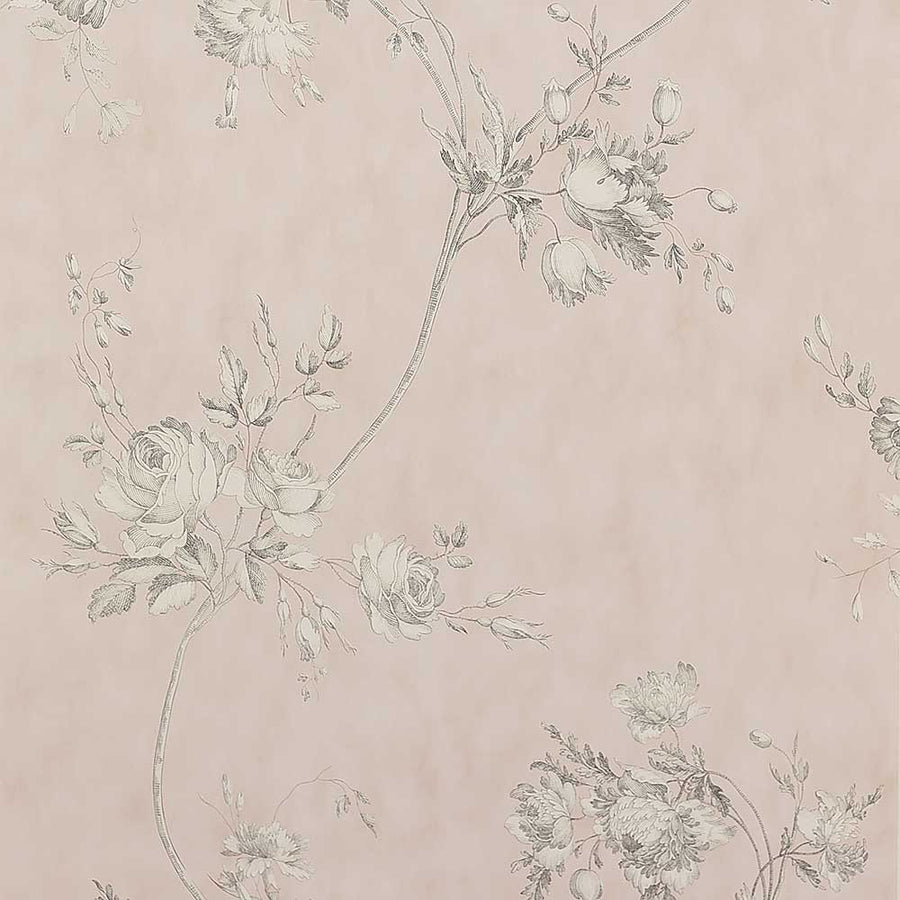 Colefax & Fowler Darcy Wallpaper | Pale Pink | 7957/11