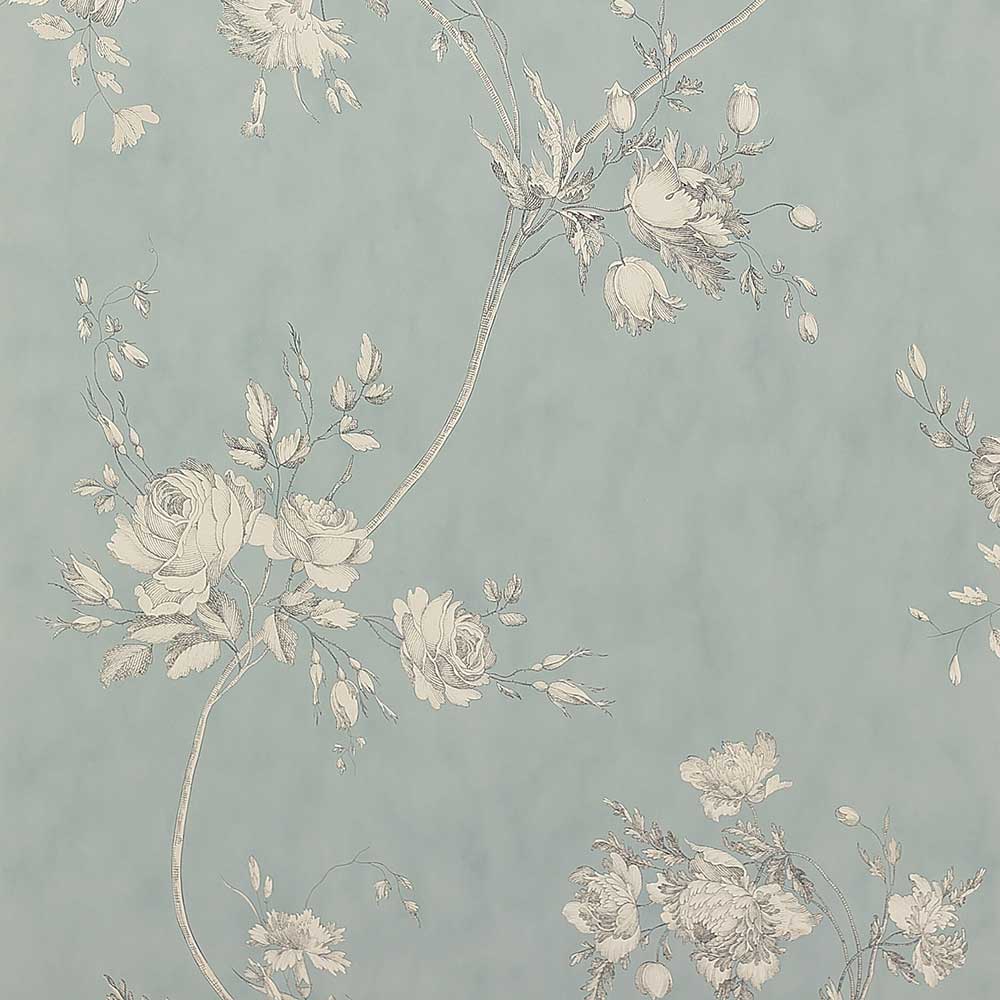 Colefax & Fowler Darcy Wallpaper | Sea Blue | 7957/12