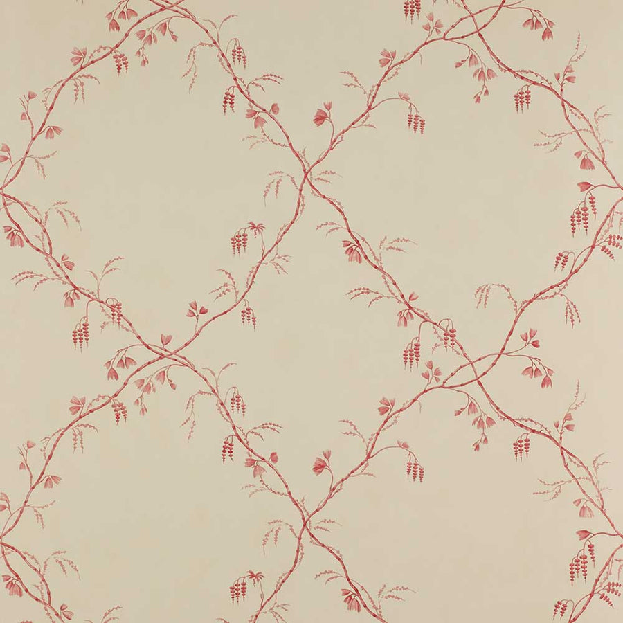 Colefax & Fowler Roussillon Wallpaper | Red | 7971/01