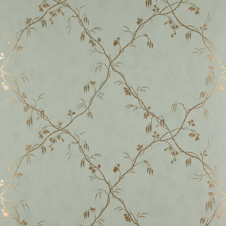 Colefax & Fowler Roussillon Wallpaper | Aqua | 7971/04