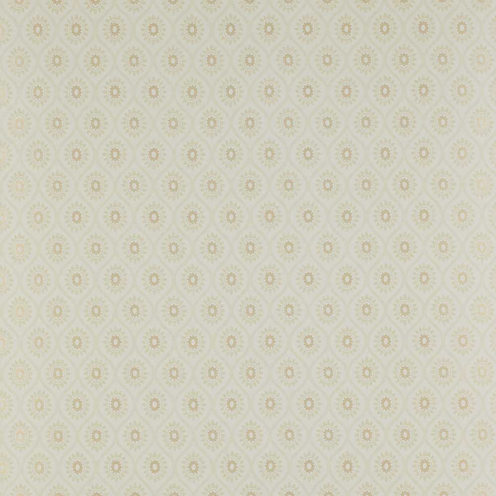 Colefax & Fowler Brightwell Wallpaper | Gold & Cream | 7989/04