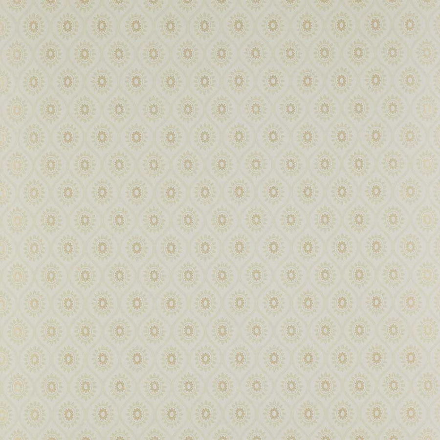 Colefax & Fowler Brightwell Wallpaper | Gold & Cream | 7989/04