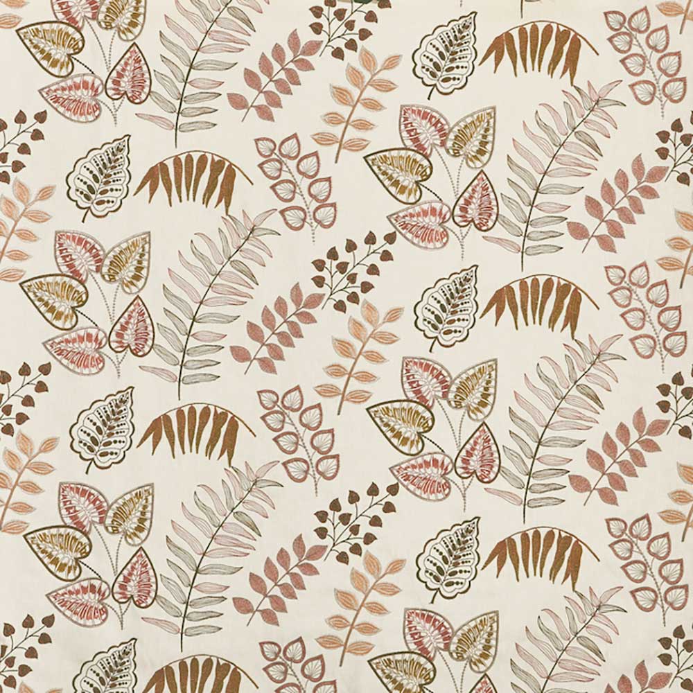 Marcella Terracotta Fabric by Prestigious Textiles - 3957/301 | Modern 2 Interiors