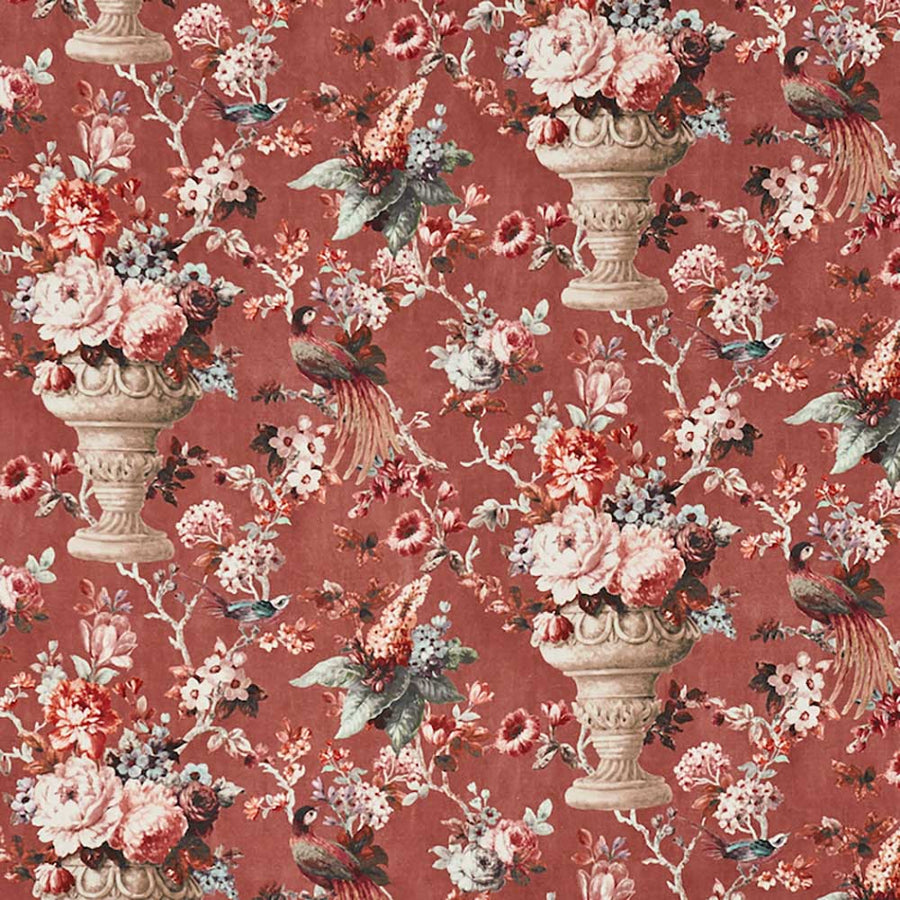 Clarence Cherry Fabric by Prestigious Textiles - 3968/304 | Modern 2 Interiors