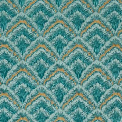 Assam Ocean Fabric by Prestigious Textiles - 3974/711 | Modern 2 Interiors